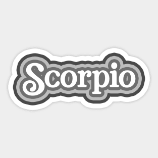 scorpio Sticker